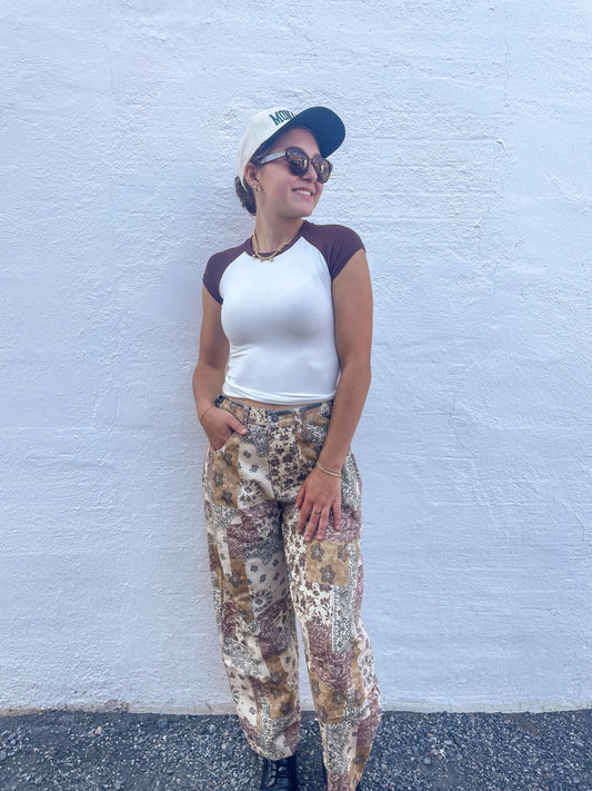 Brown Baby Tee
