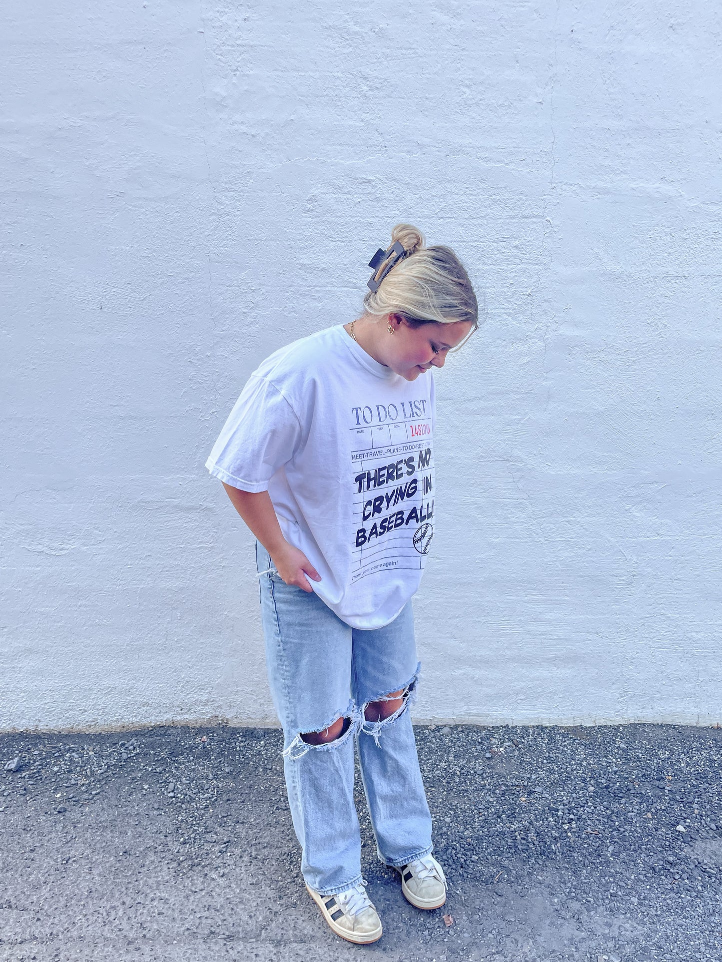 No Crying In Baseball Tee