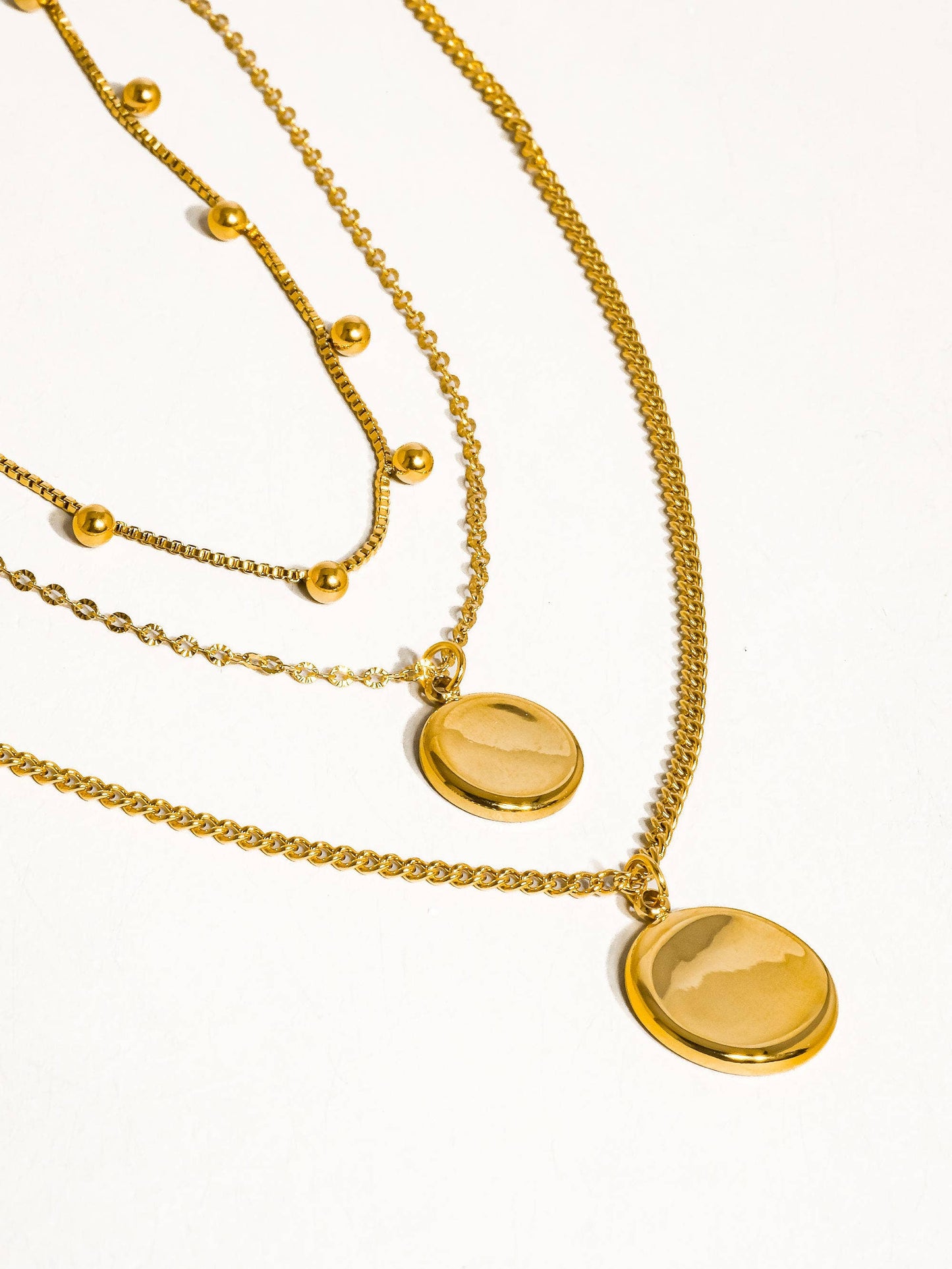Circular Necklace Set