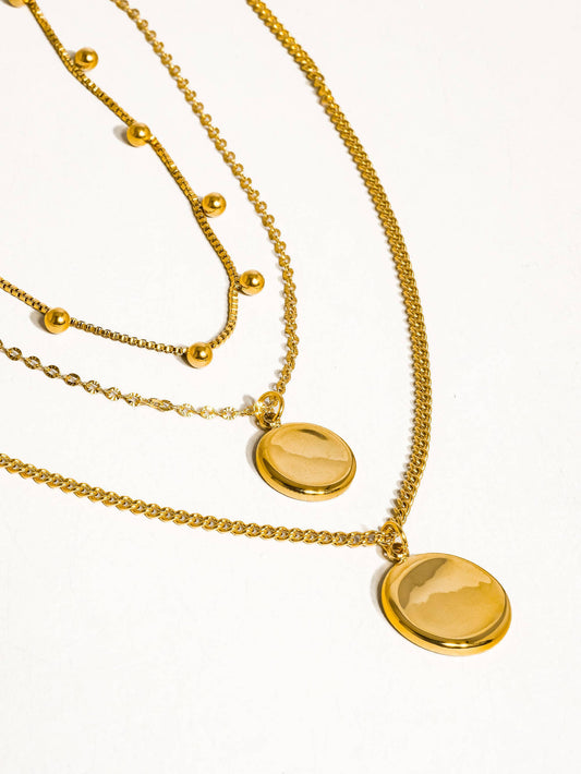 Circular Necklace Set