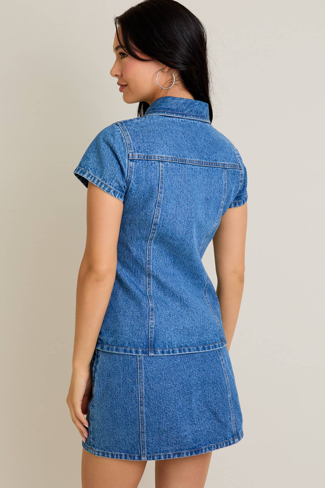 Denim Button Up Shirt