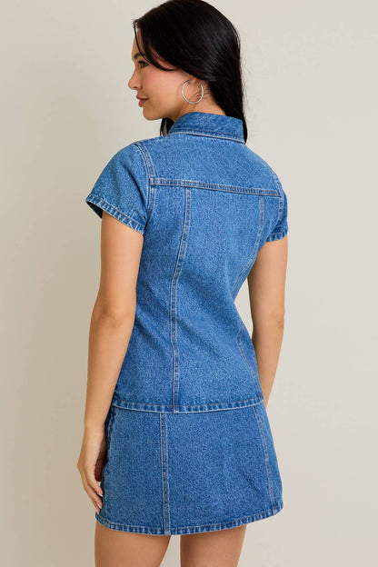 Denim Button Up Shirt