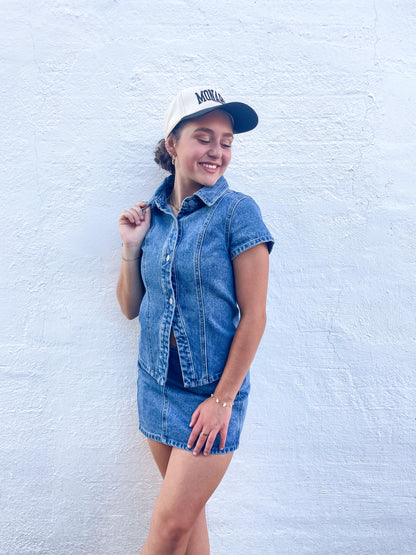 Denim Button Up Shirt