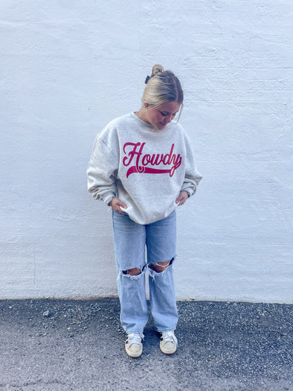 Howdy Oversized Sweatshirt