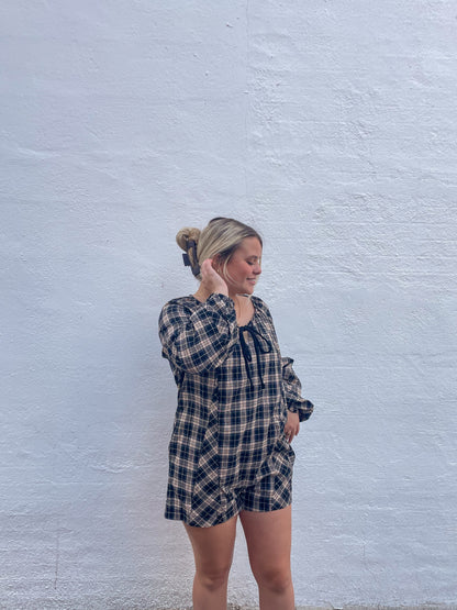 Flannel Romper