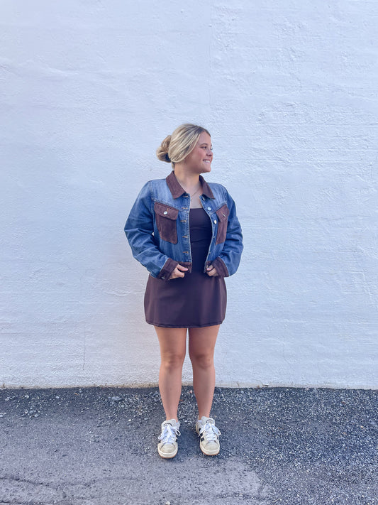 Brown Sweetheart Dress