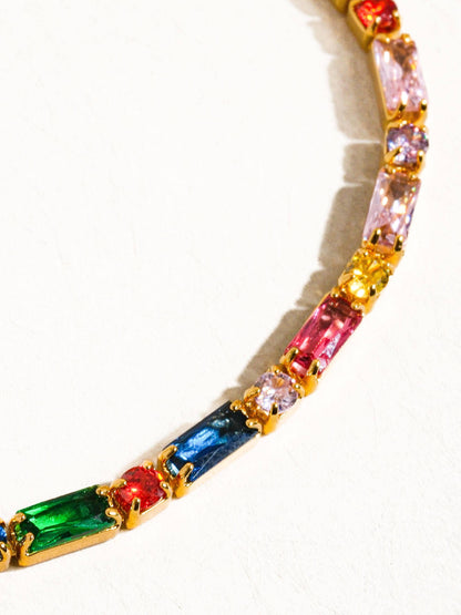 Multicolored Chain Bracelet