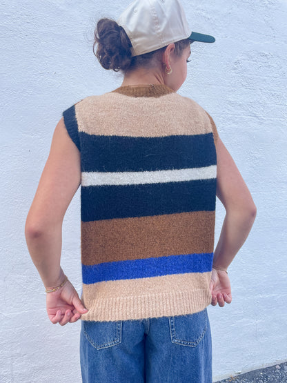 Striped Sweater Vest