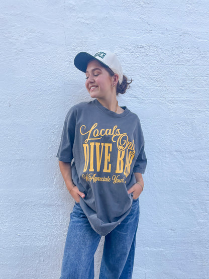 Locals Only Dive Bar Tee
