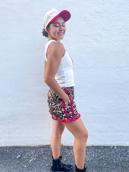 Leopard Lace Shorts