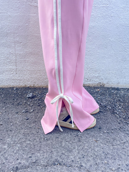Pink Bow Track Pant