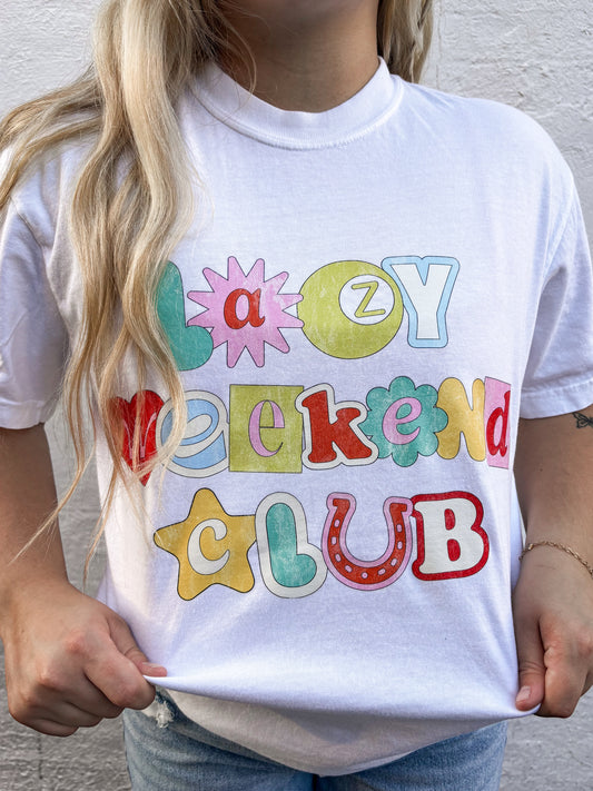 Lazy Weekend Club Tee