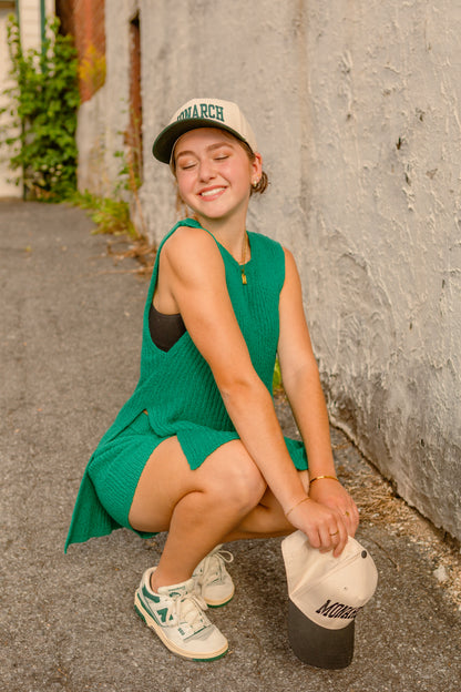Green Monarch Hat