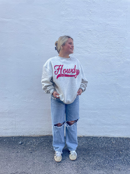 Howdy Oversized Sweatshirt