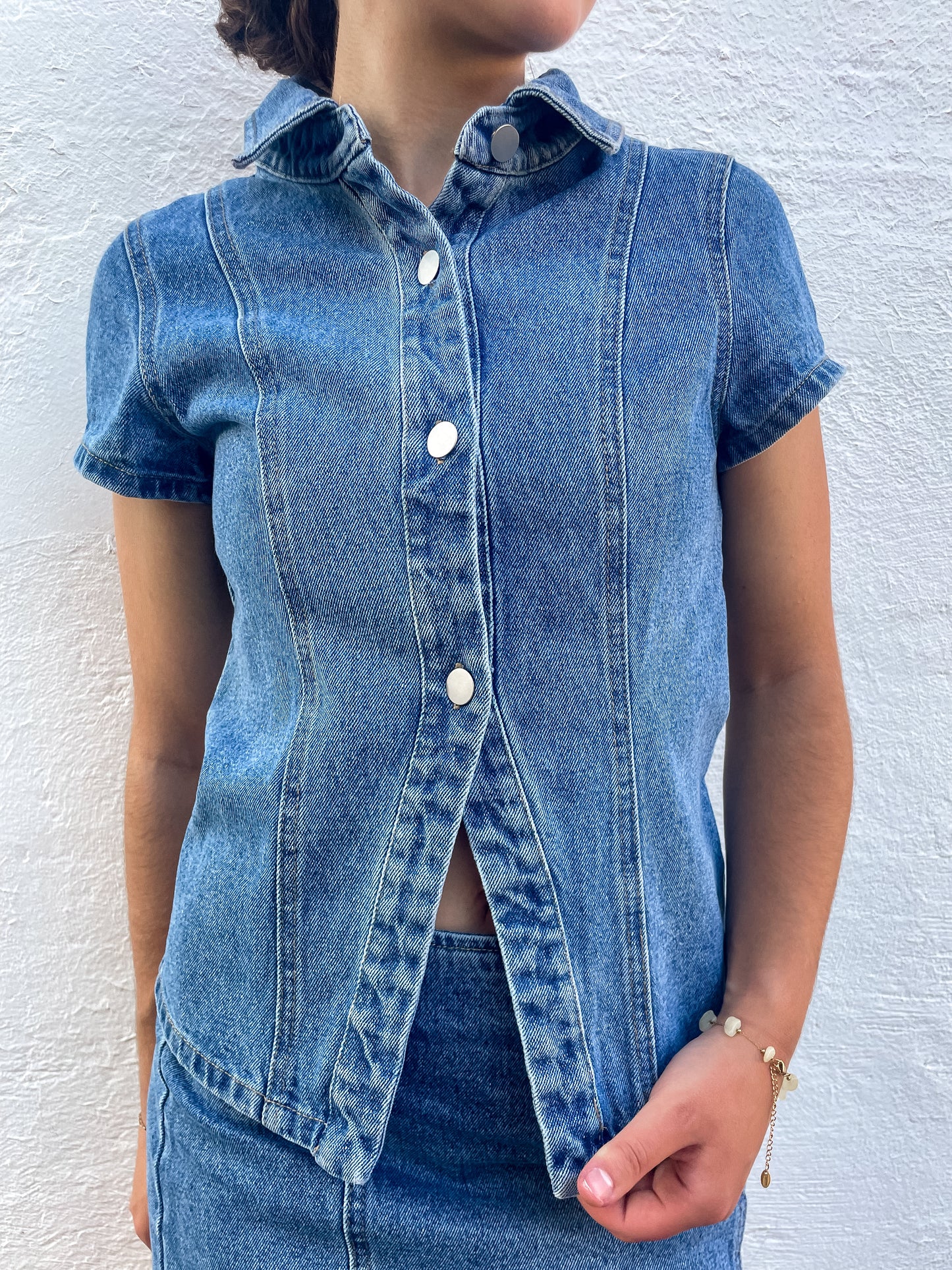 Denim Button Up Shirt