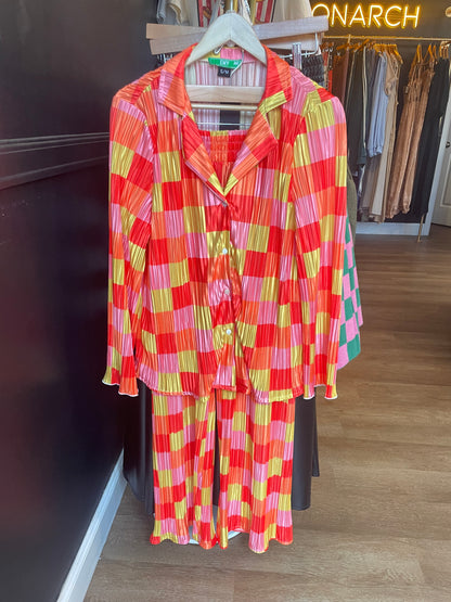 Multicolored Checkered Set