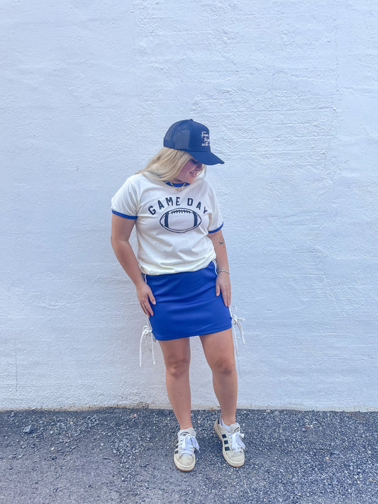 Bow Track Skirt