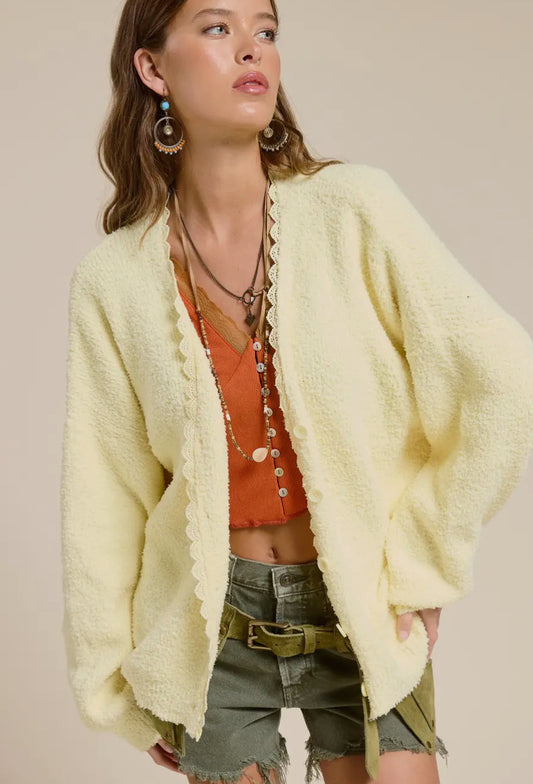 Yellow Knit Sweater