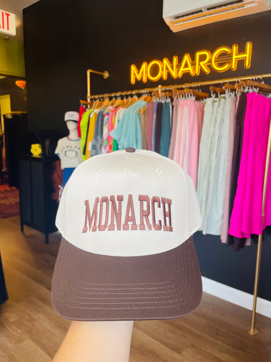 Brown Monarch Hat