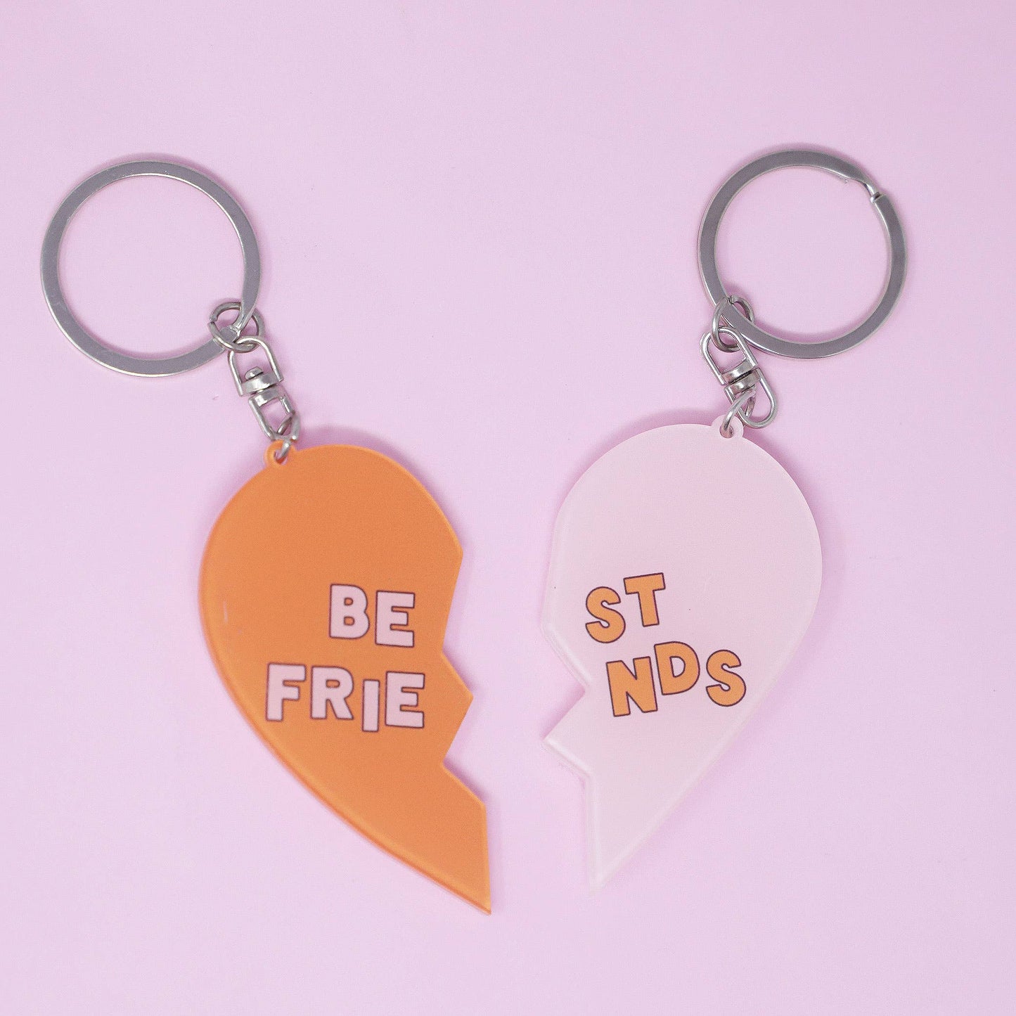 Best Friends Acrylic Keychain