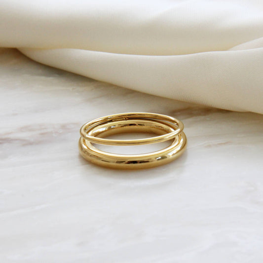 Double Banded Ring