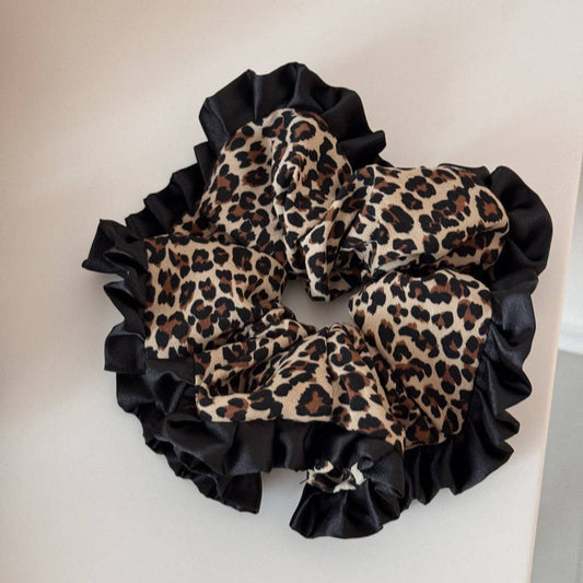 Leopard Scrunchie