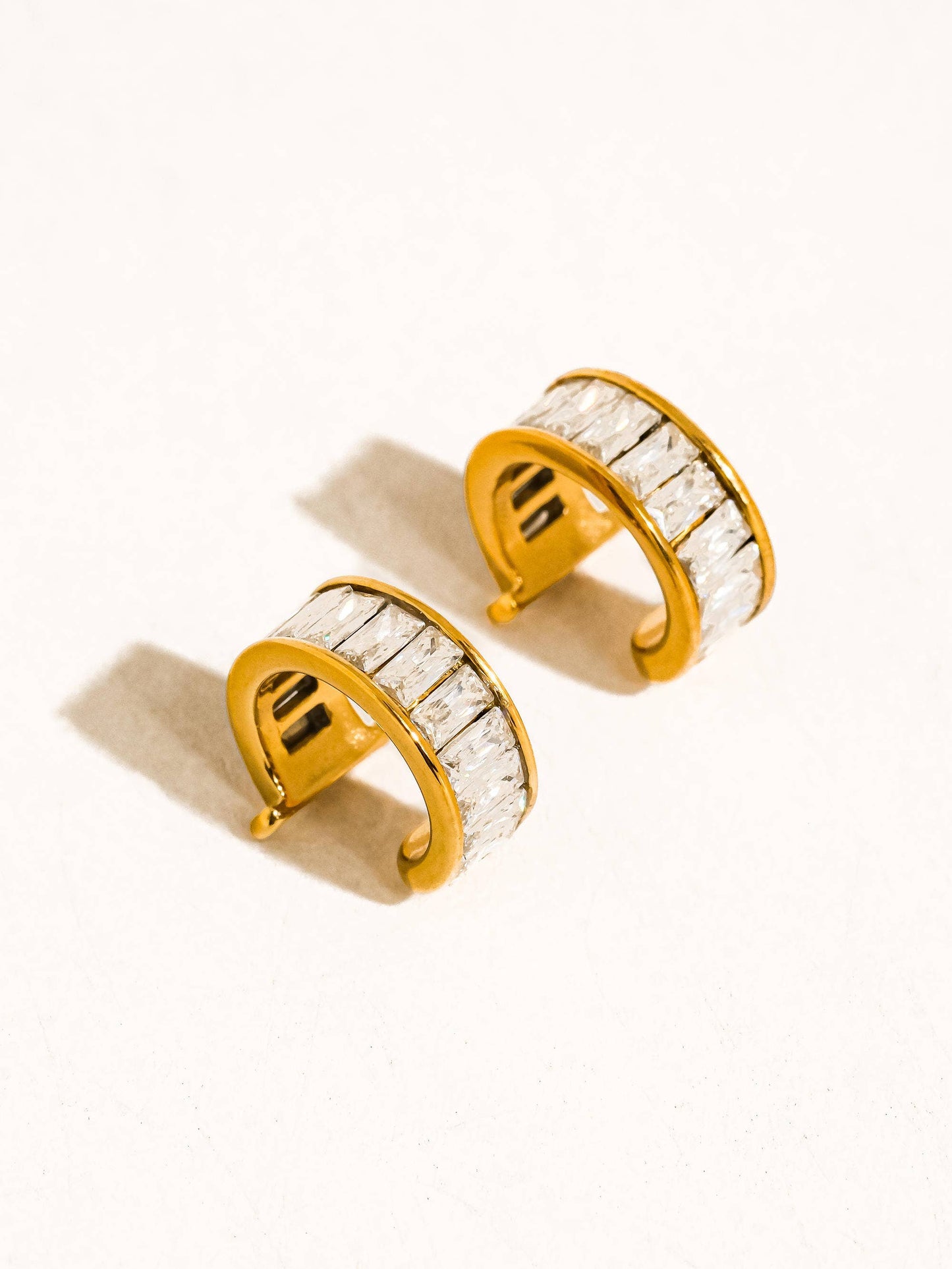 Diamond Banded Ear Cuffs