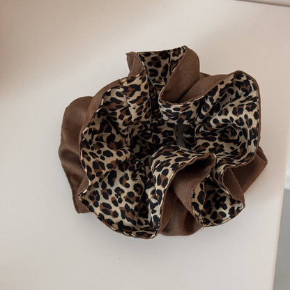 Leopard Scrunchie
