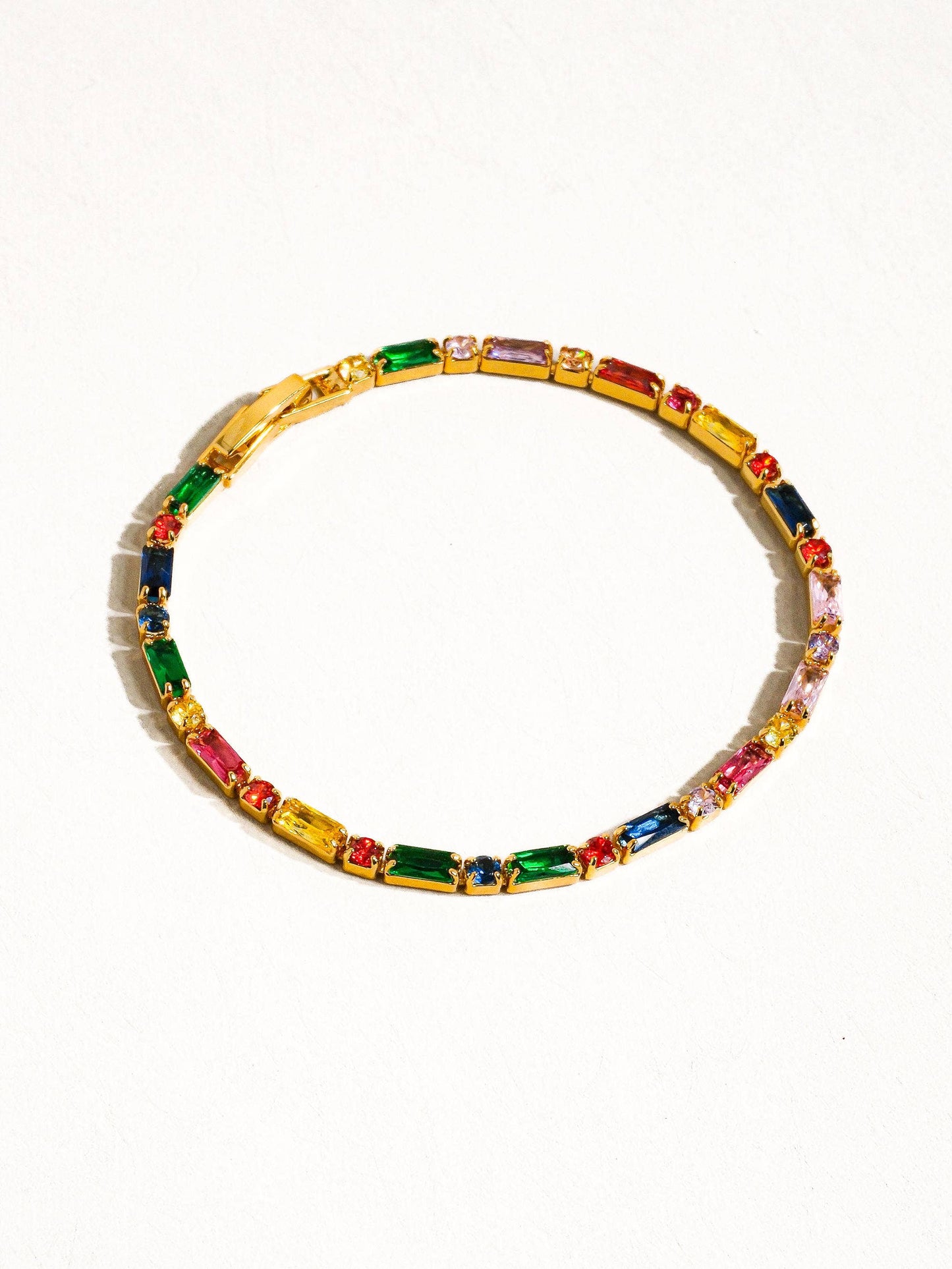 Multicolored Chain Bracelet
