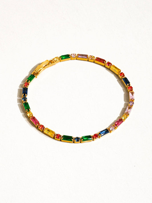 Multicolored Chain Bracelet