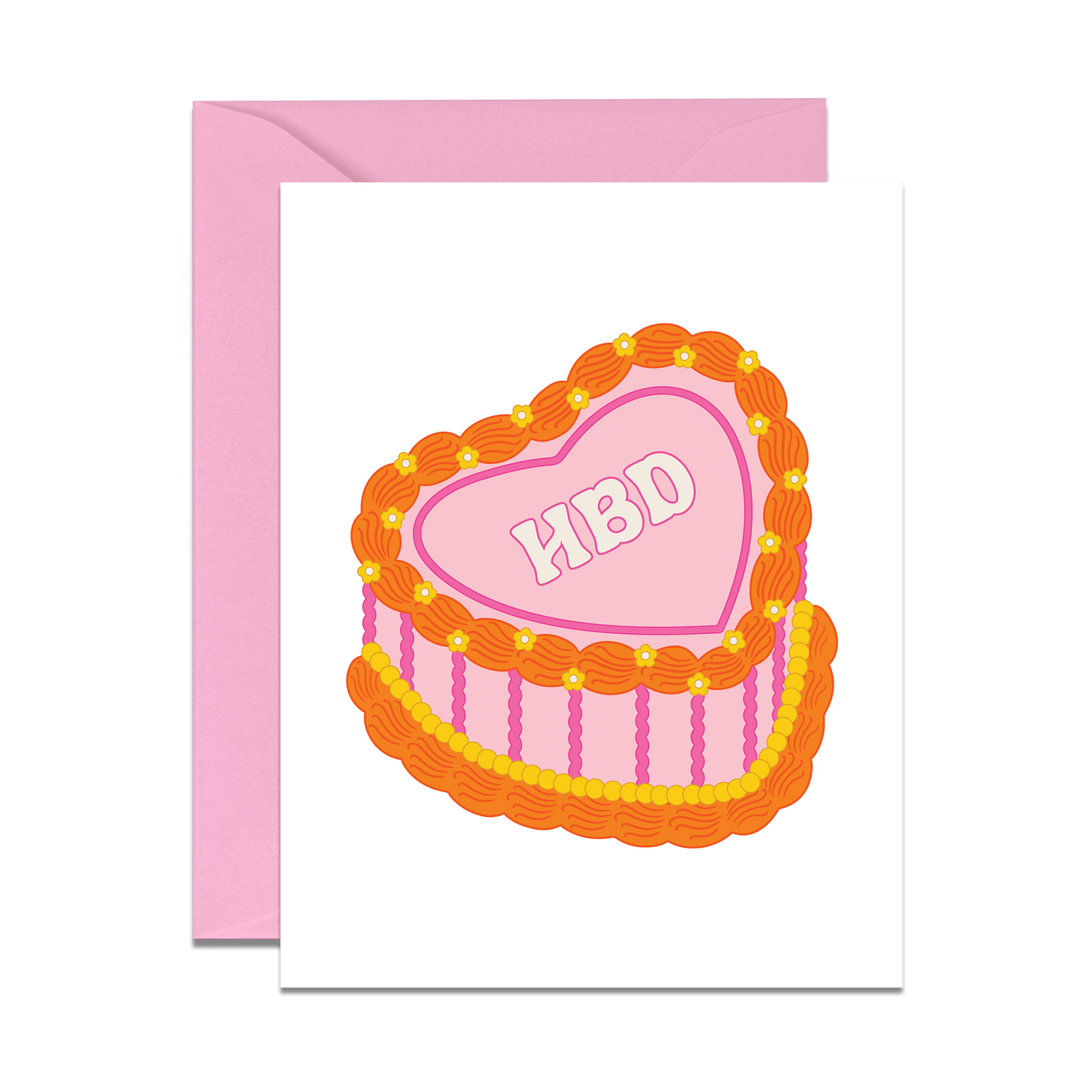 HBD Cake Card