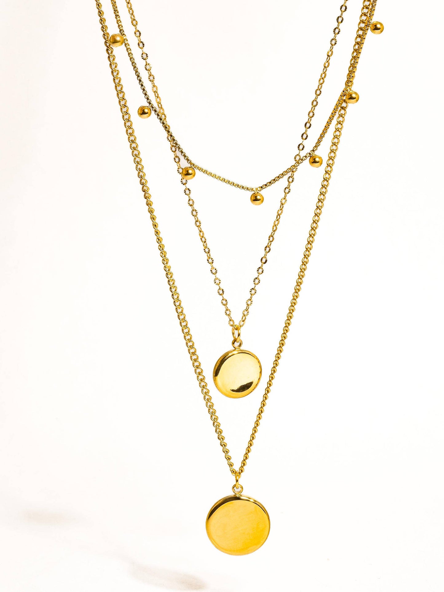 Circular Necklace Set
