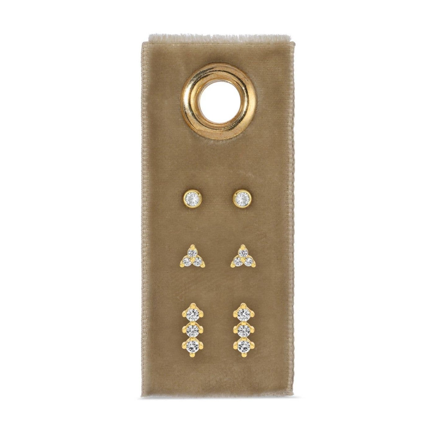 Diamond Stud Set