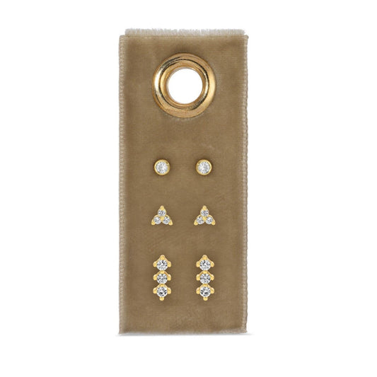 Diamond Stud Set