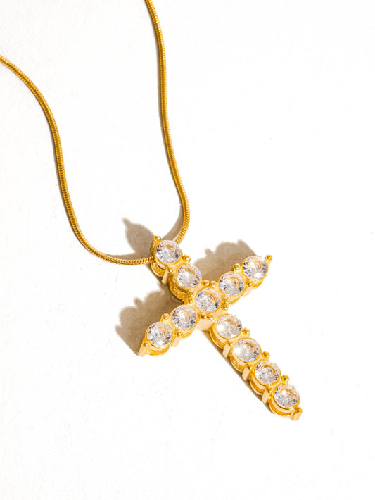 Diamond Cross Necklace