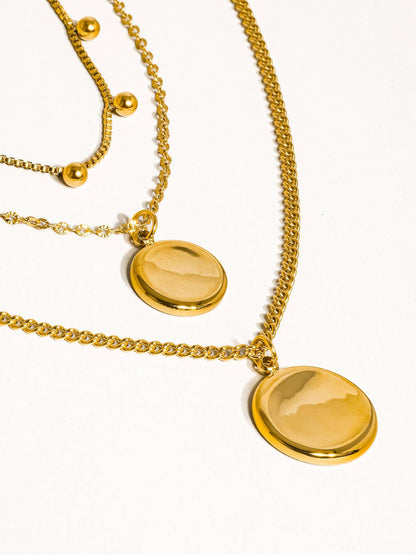 Circular Necklace Set