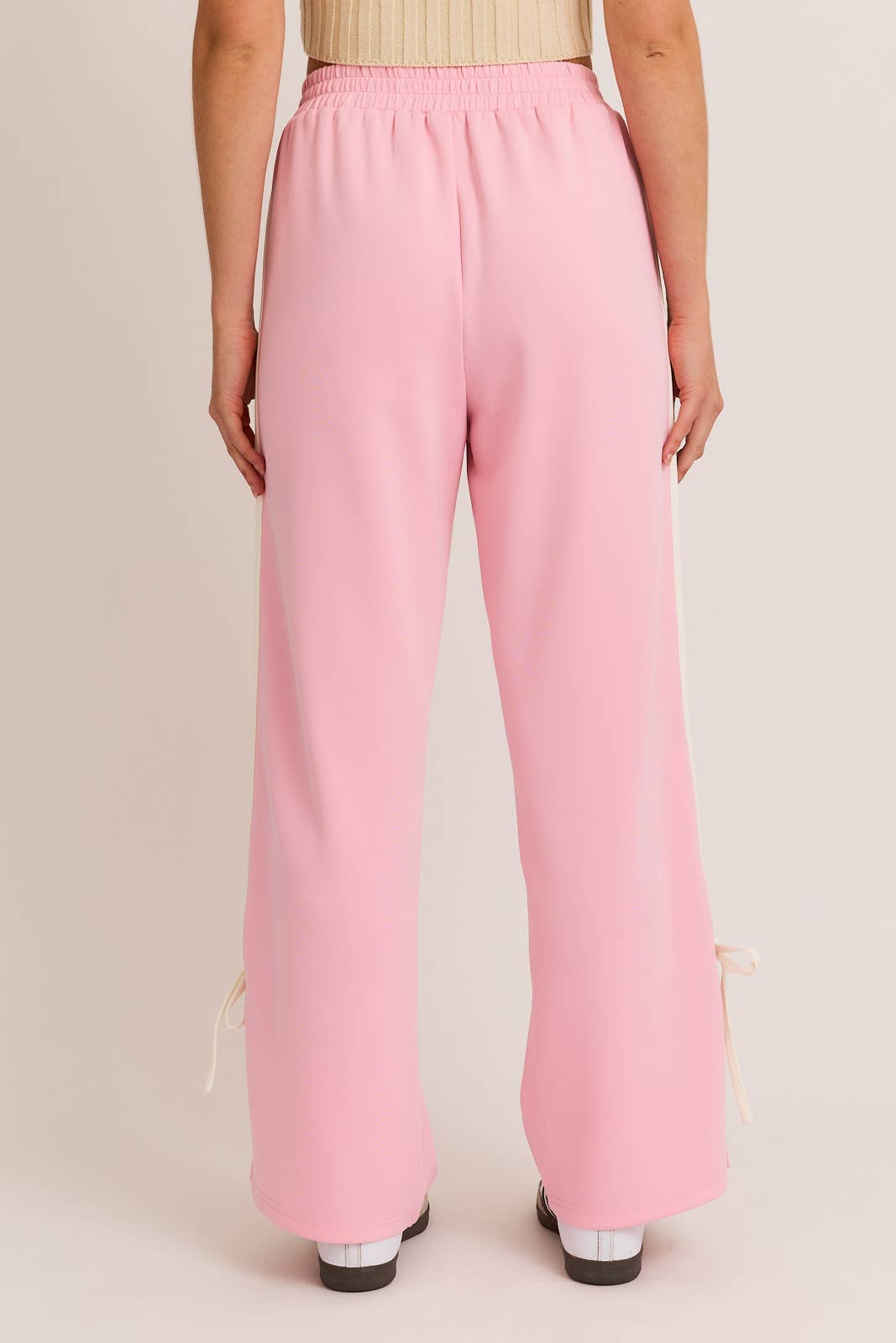 Pink Bow Track Pant