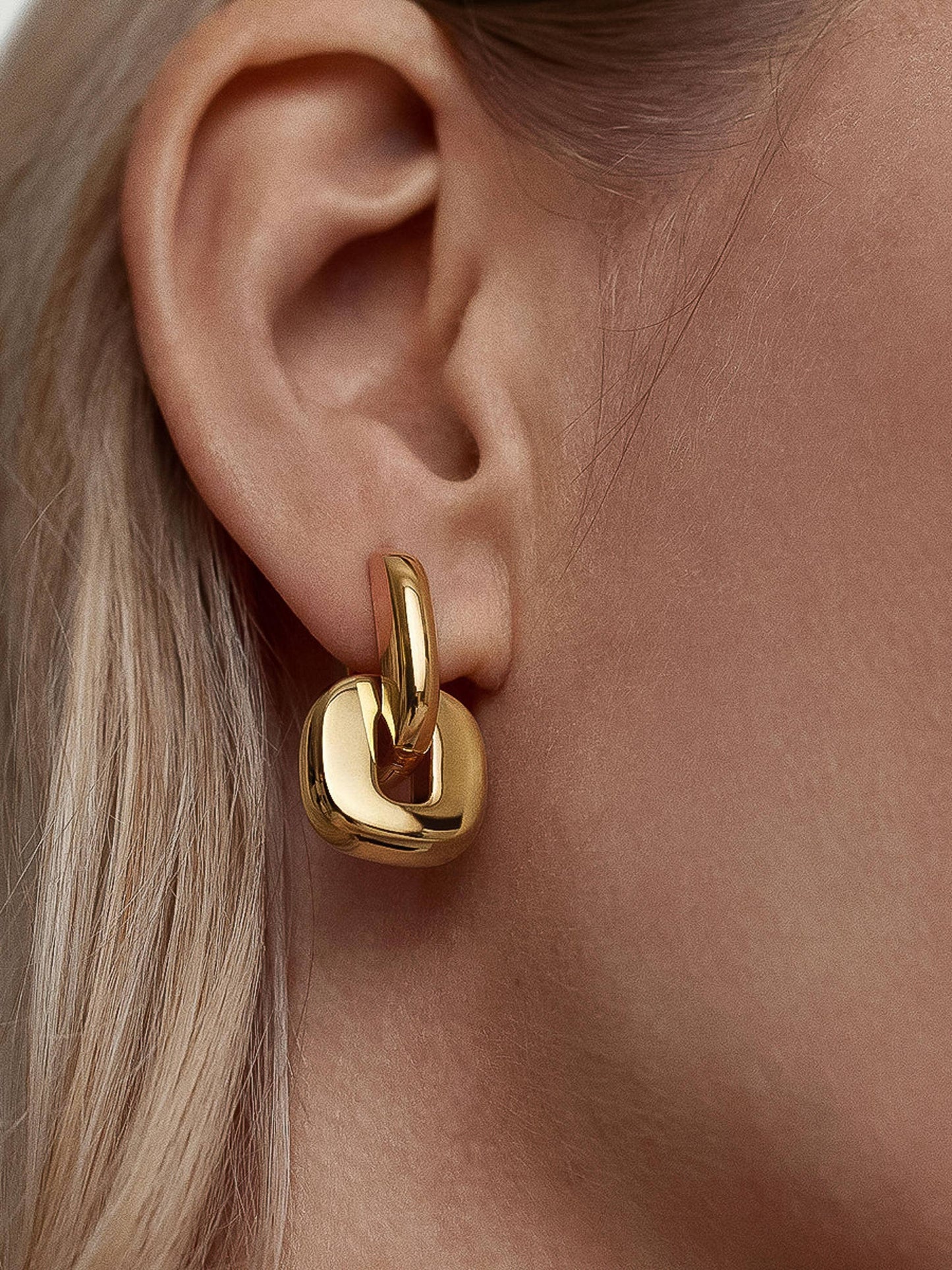 Chunky Link Earrings