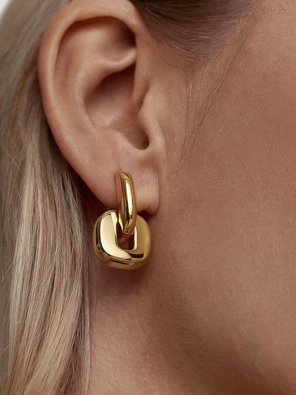 Chunky Link Earrings