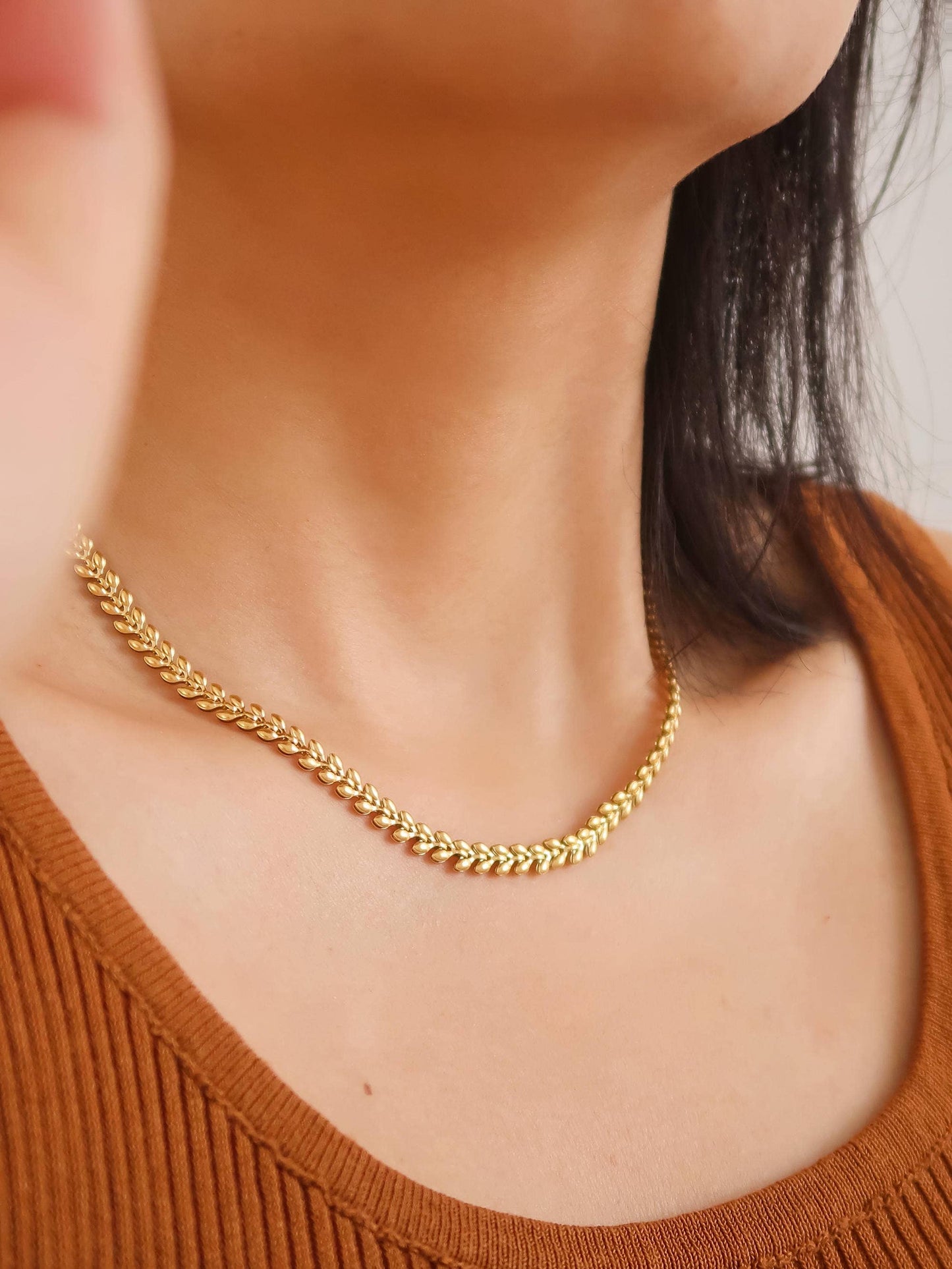 Wheat Chain Necklace